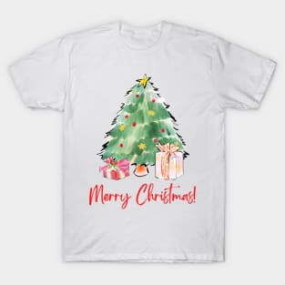 Merry Christmas - Christmas Tree 🎄 T-Shirt